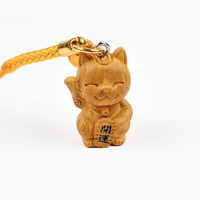 Nøglering Kat Maneki Neko
