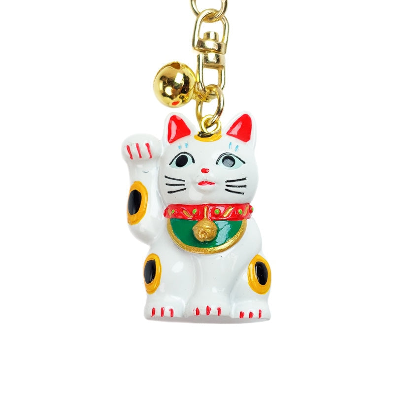 Nøglering med japansk kat