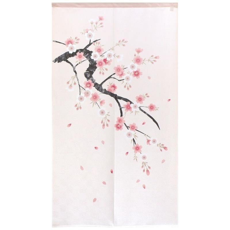 Noren japansk kirsebærblomst 85 x 150 cm