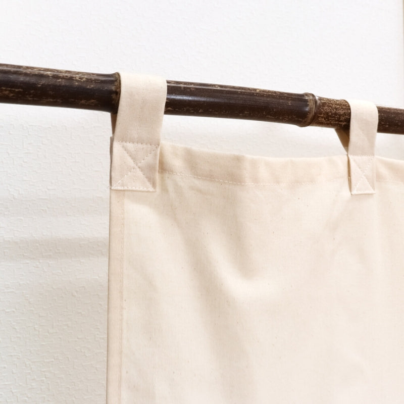 Noren japansk kort beige 175 x 50 cm