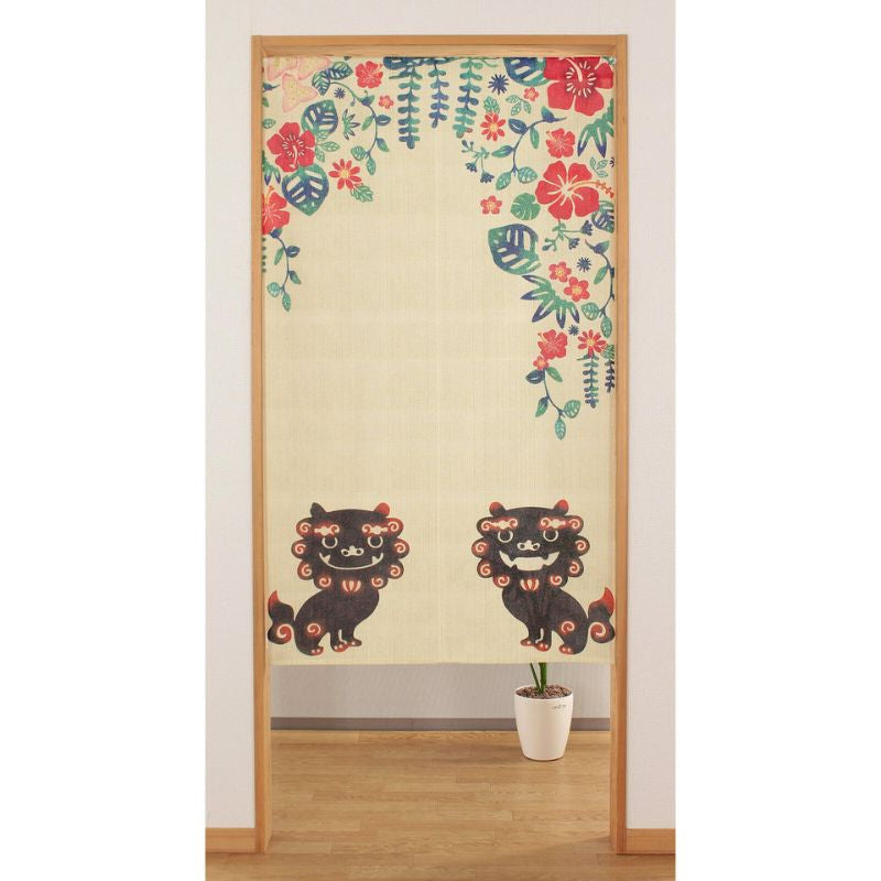 Noren Japansk Shisa 85 x 150 cm