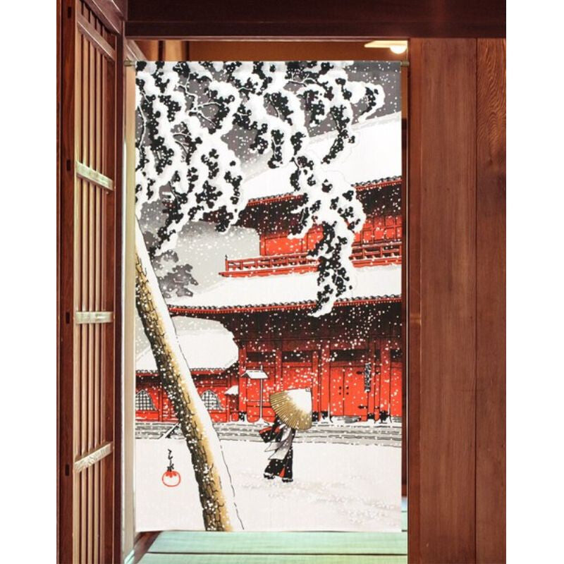 Noren japansk sne 85 x 150 cm
