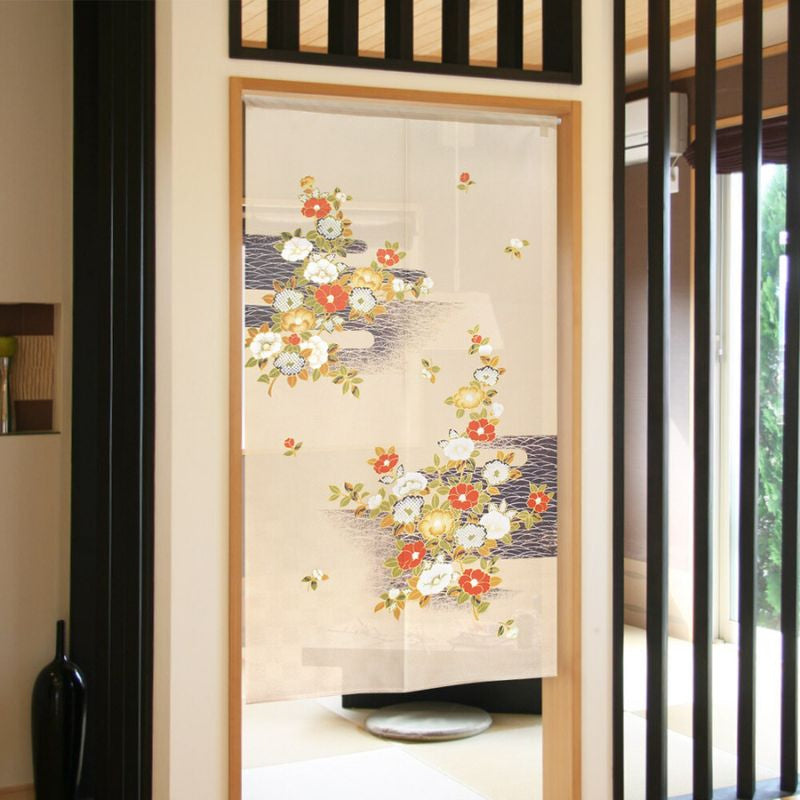 Noren Japansk Tsubaki 85 x 150 cm