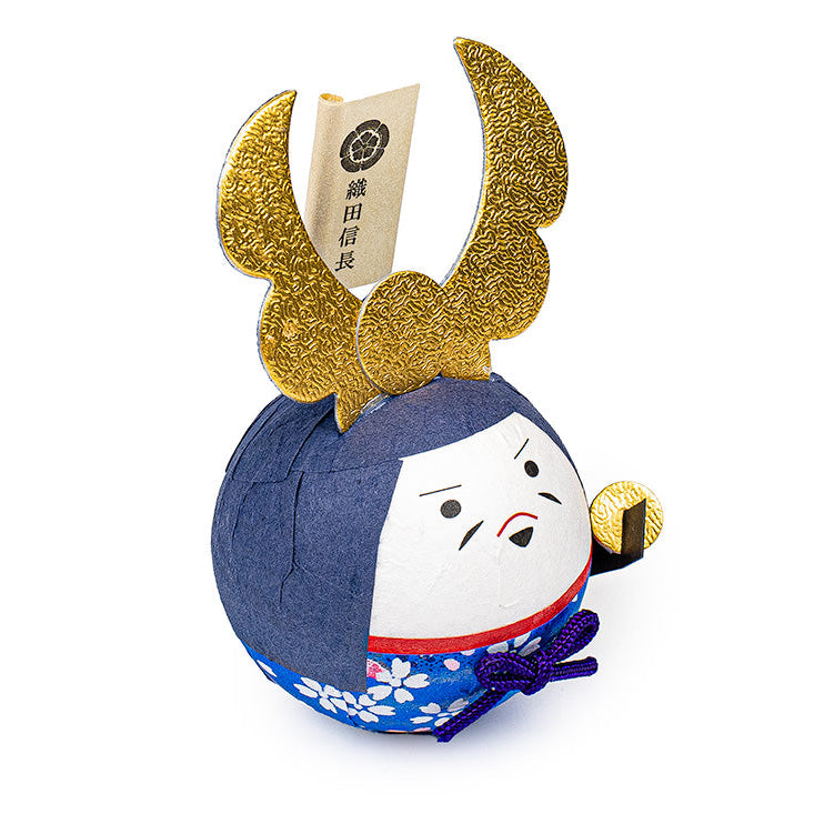 Okiagari Washi Papirfigur - Oda Nobunaga