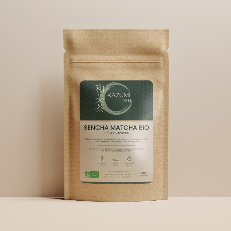 Økologisk Sencha Matcha te