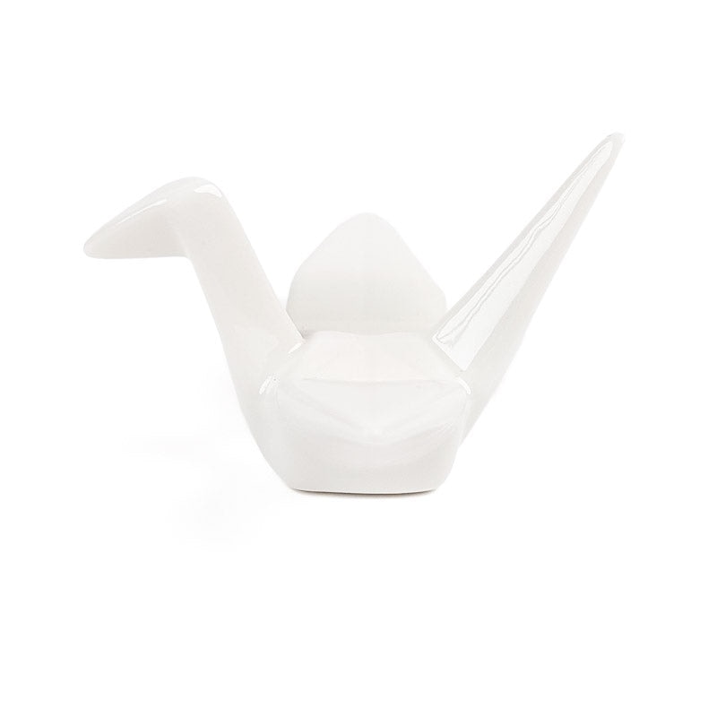 Origami hvid spisepindeholder