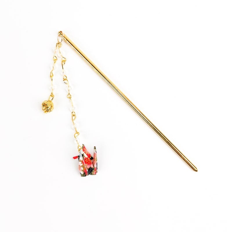 Origami japansk Kanzashi rød