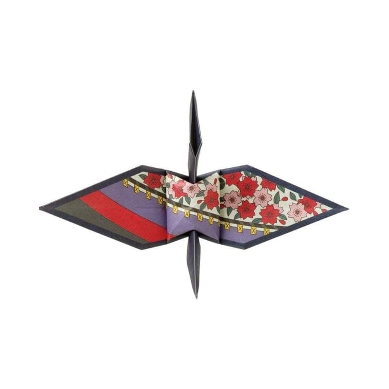 Origami papirfoldning af trane Hanafuda