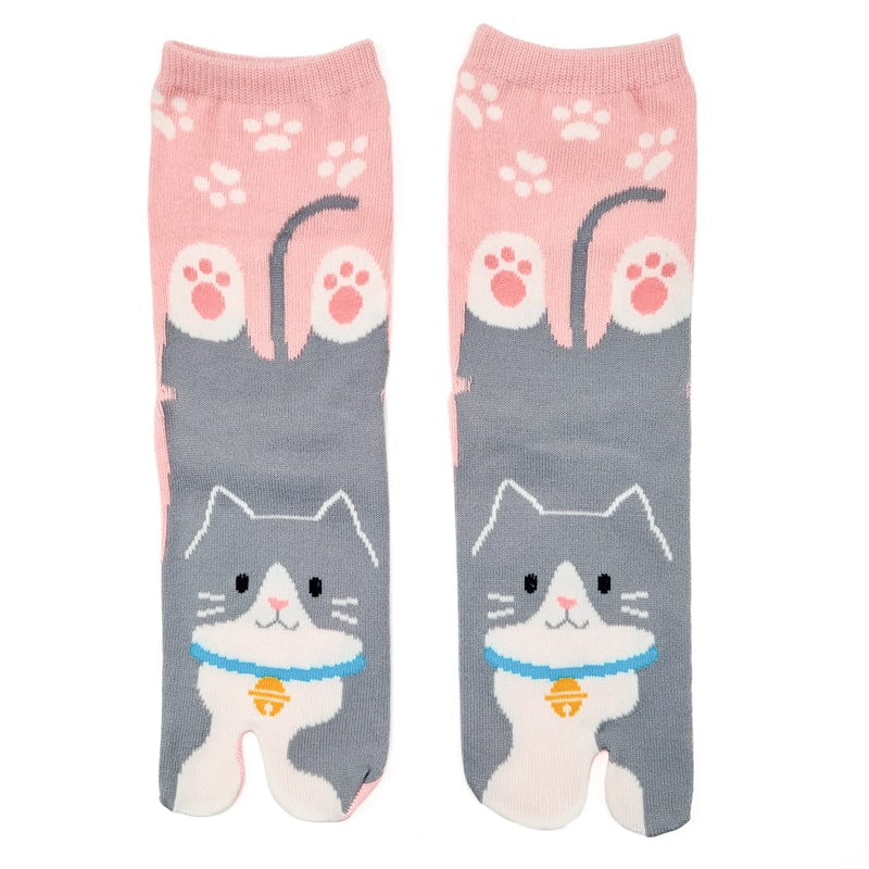 Pakke Tabi Neko-sokker - 6 par EU 36-40