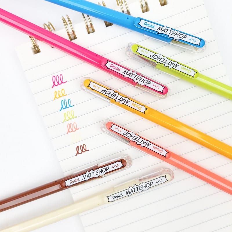 Pentel Mattehop Original farveblyanter + sødt sæt