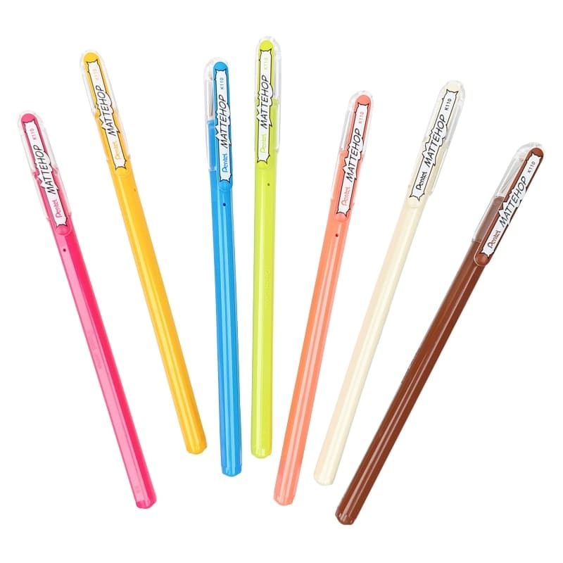 Pentel Mattehop Sweet Set farvede penne