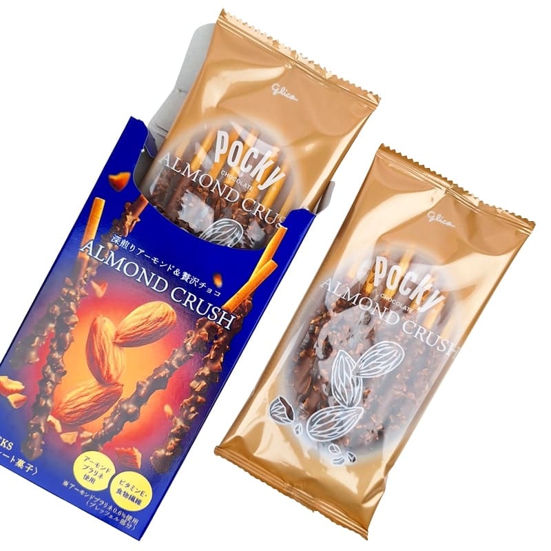 Pocky chokolade med mandelsplitter