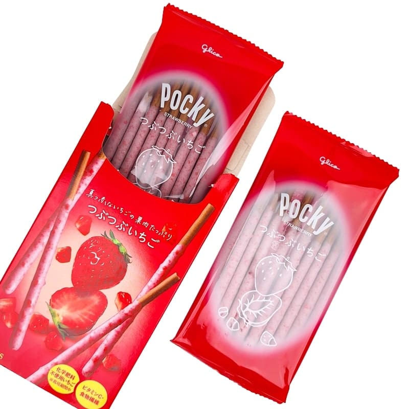 Pocky chokolade og jordbær