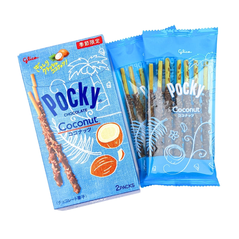 Pocky chokolade og kokosnød