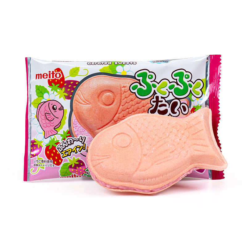 Puku Puku Taiyaki Vaffel – Jordbær