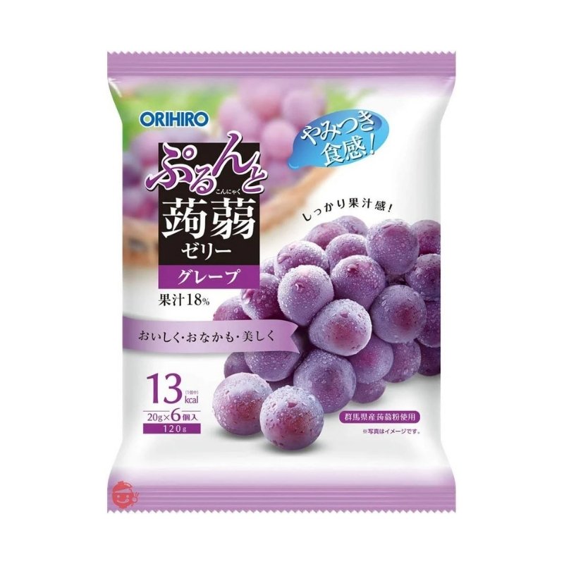 Purunto Grape Orihiro Konjac Jelly