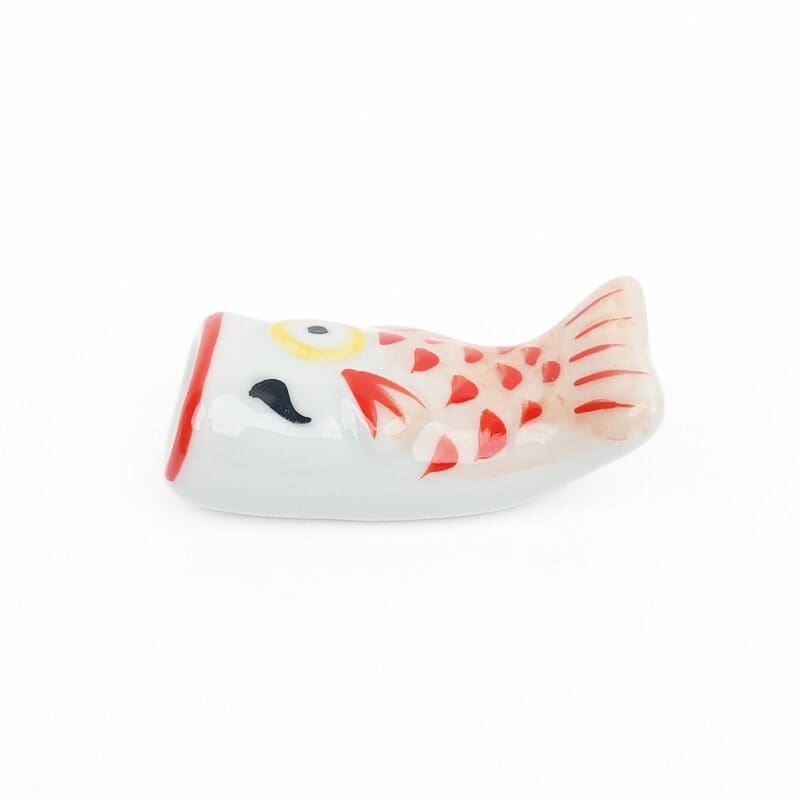 Rød Koinobori japansk spisepindeholder