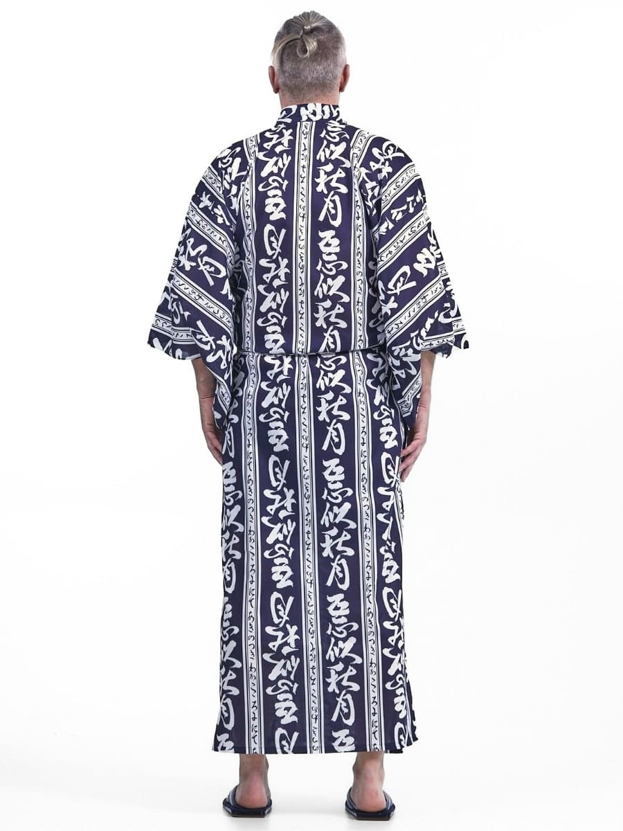 Ryokan Yukata Kimono til mænd