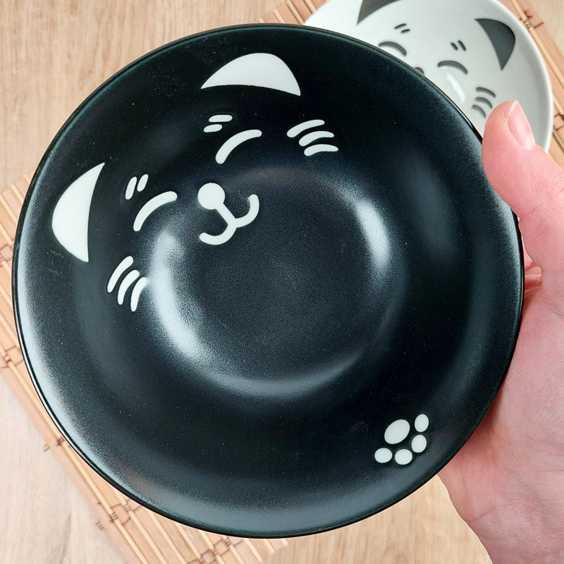 Sæt med 2 Ramen-skåle til katte