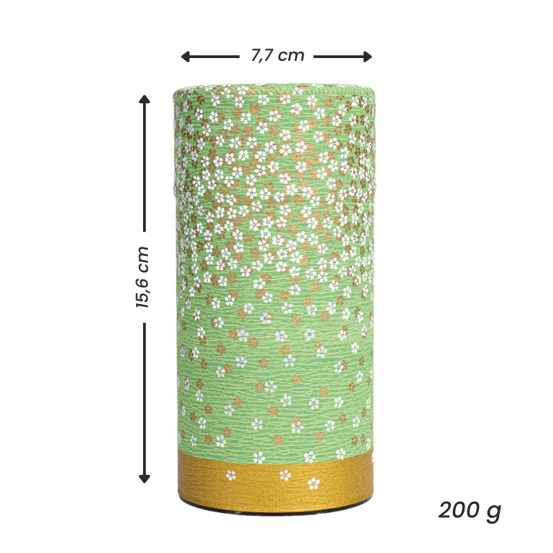 Sæt med 2 Tedåser med Washi-papir - Hanazono