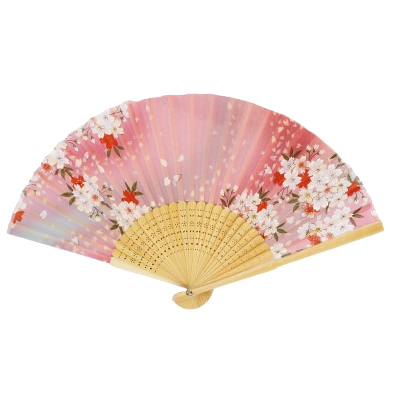 Sakura Pink japansk vifte