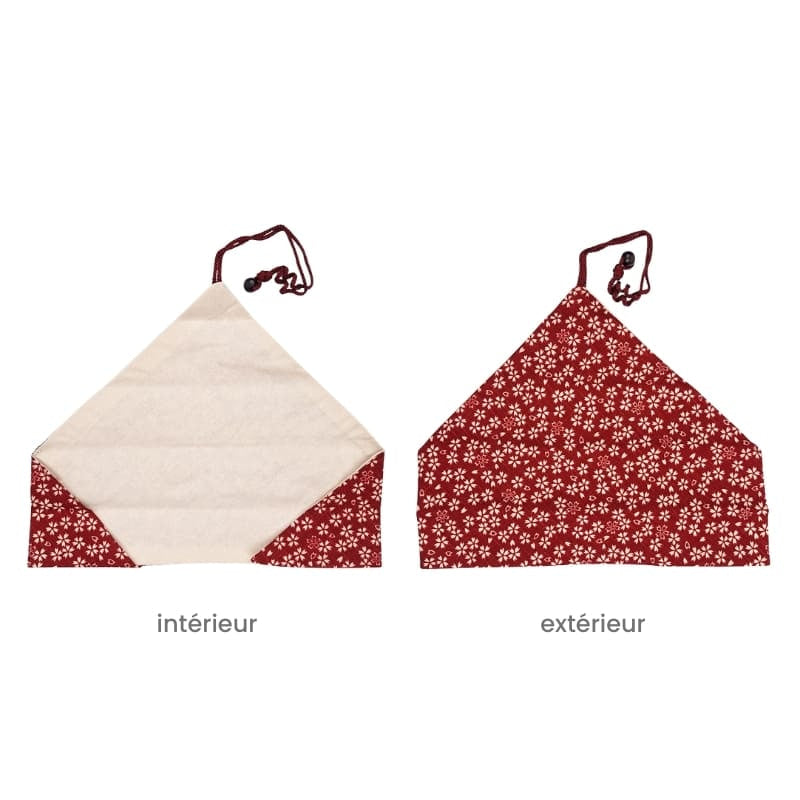 Sakura Red japansk spisepinde-etui