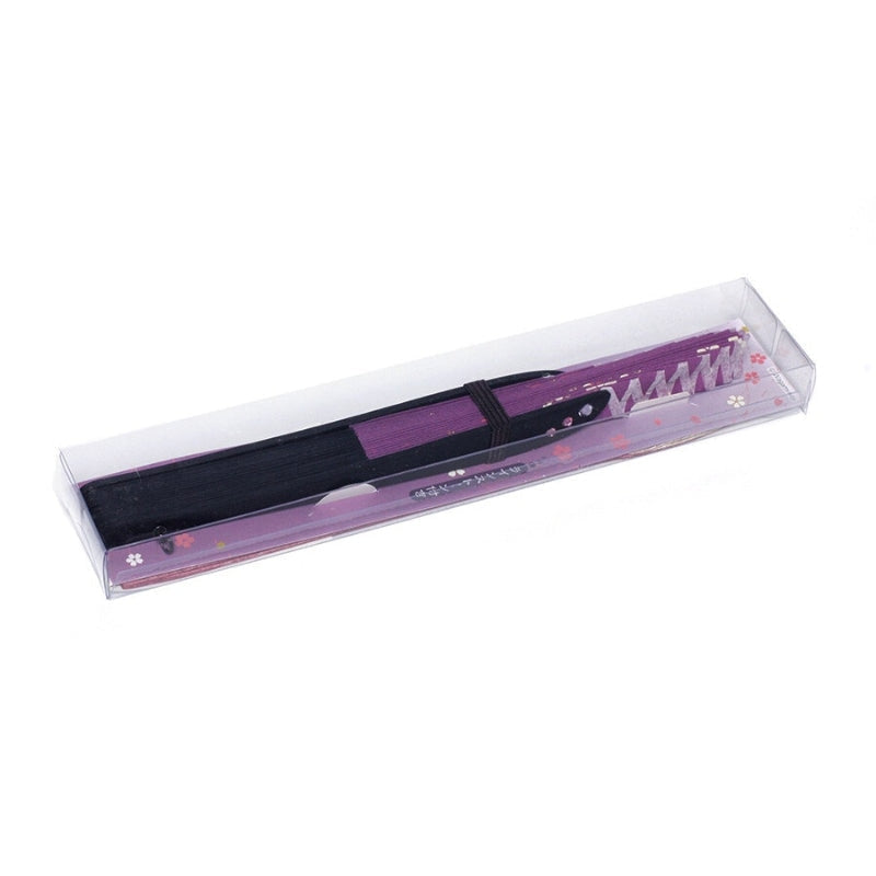 Sakura Violet japansk vifte