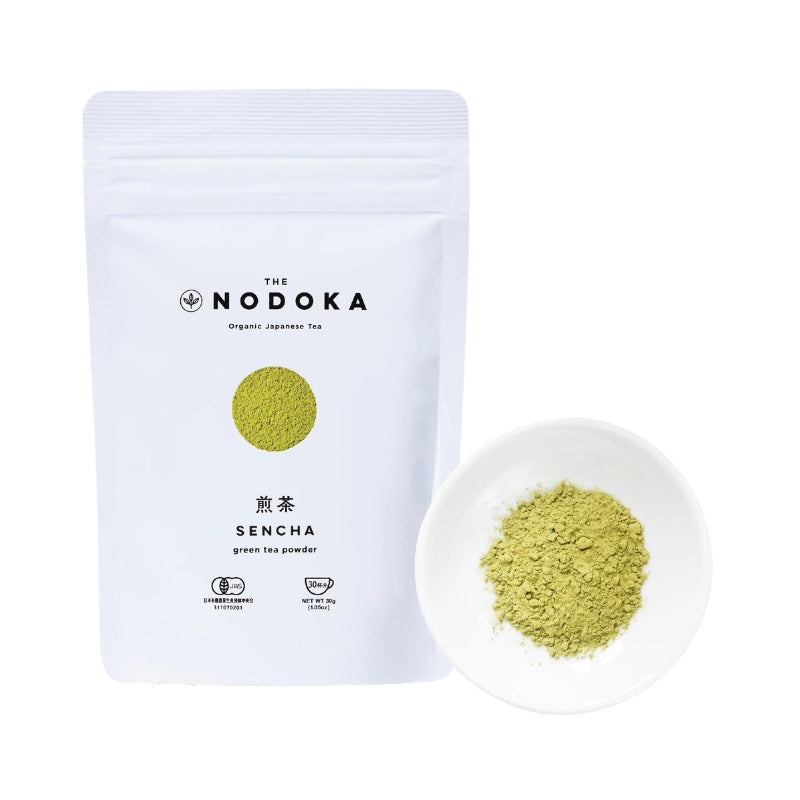 Sencha te-pulver