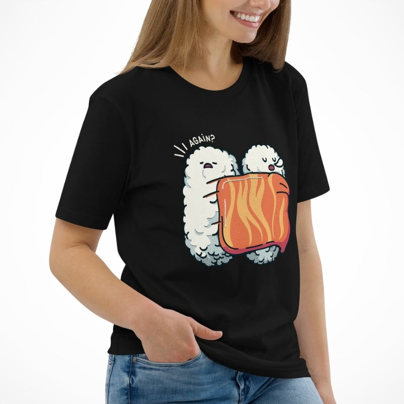 Sleeping Sushi Japansk T-shirt