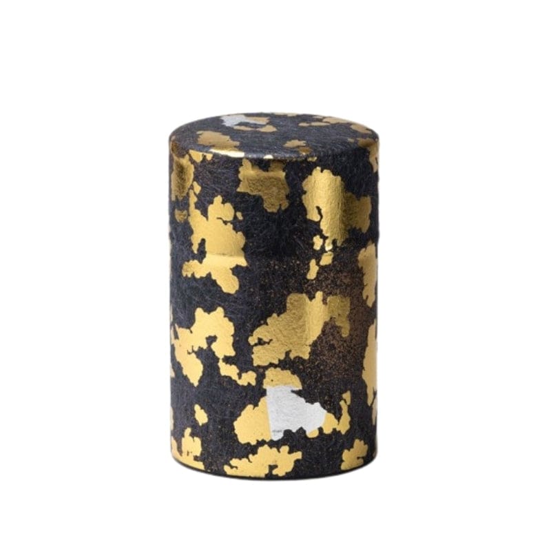 Sort og guld Washi Paper Tea Box