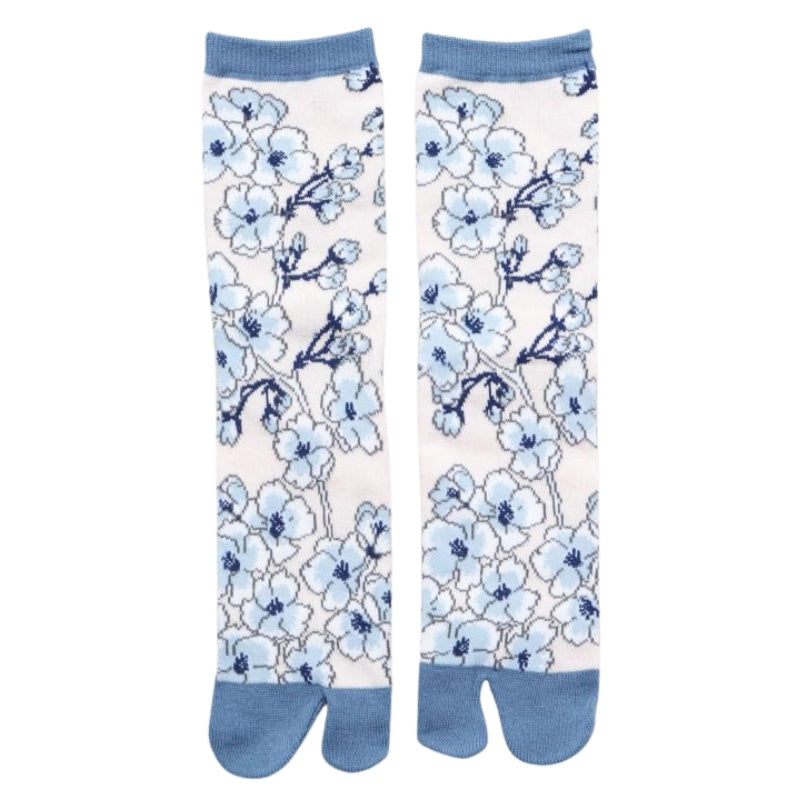 Tabi Blossom-sokker EU 36-40 / Blå
