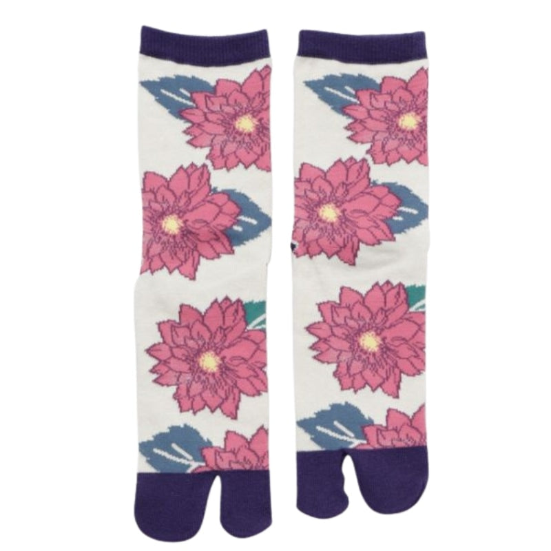 Tabi krysantemum-strømper EU 36-40
