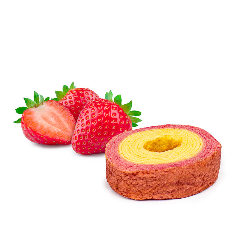 Taiyo Baumkuchen - Mælk & Jordbær