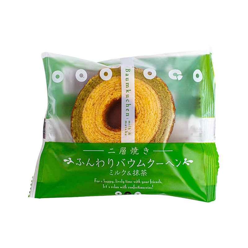 Taiyo Baumkuchen - Mælk & Matcha