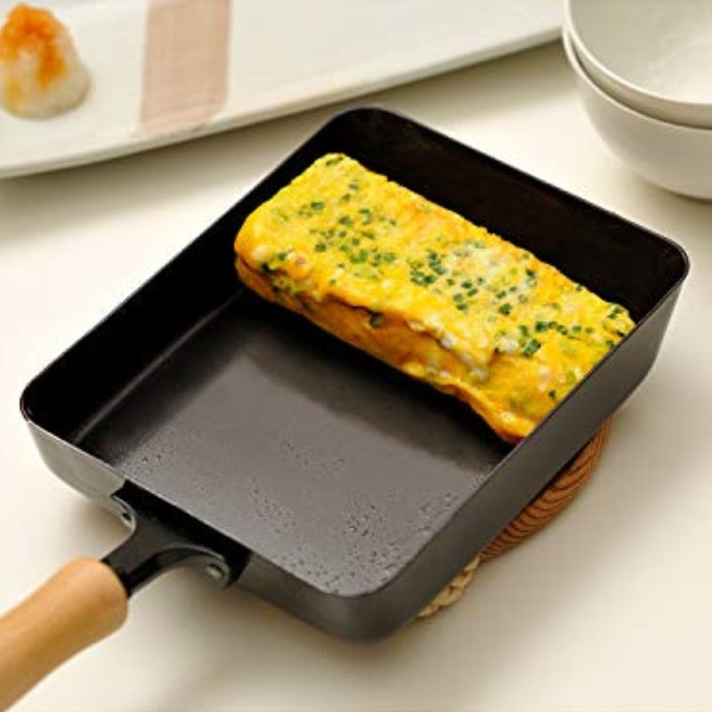 Tamagoyaki japansk stegepande - 14x18 cm