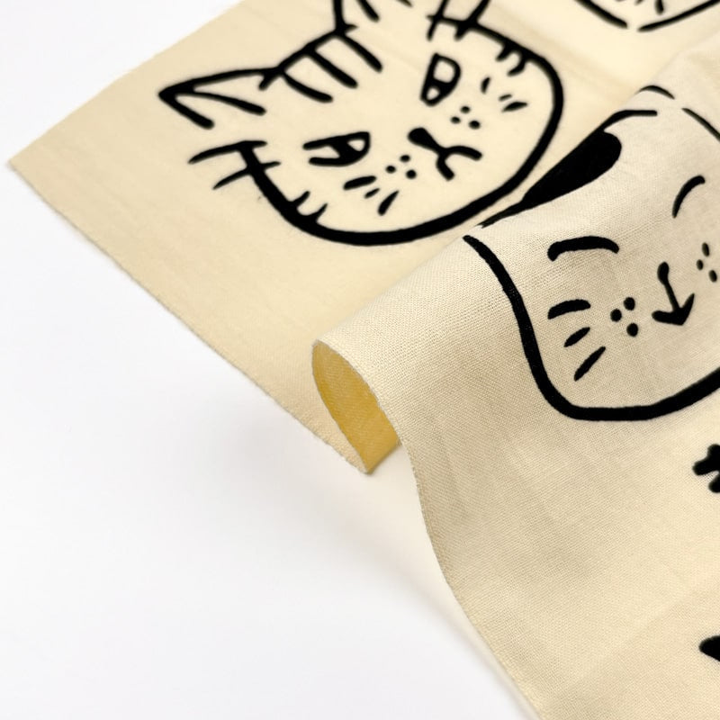 Tenugui japansk katteprint