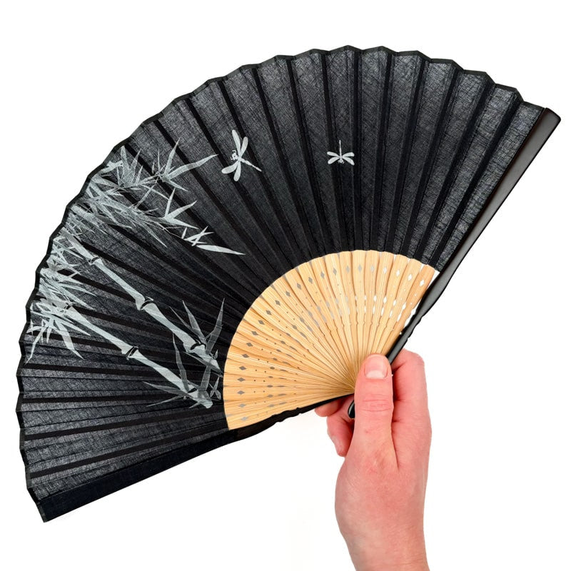 Tonbo sort japansk vifte