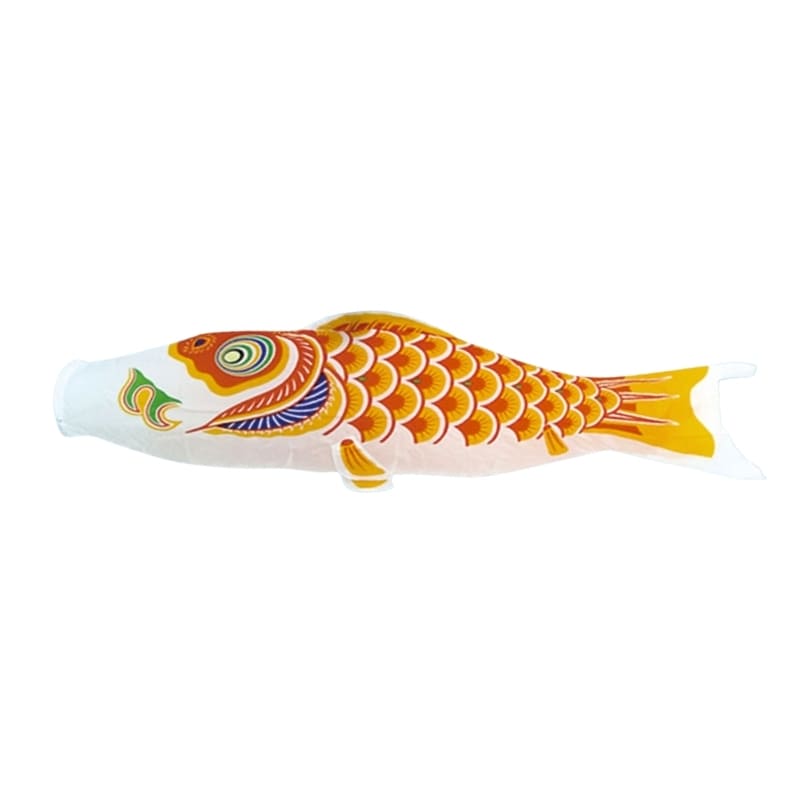 Traditionel japansk Koinobori Orange - 150 cm