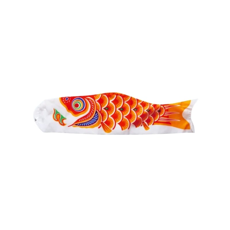 Traditionel japansk Koinobori Orange - 60 cm