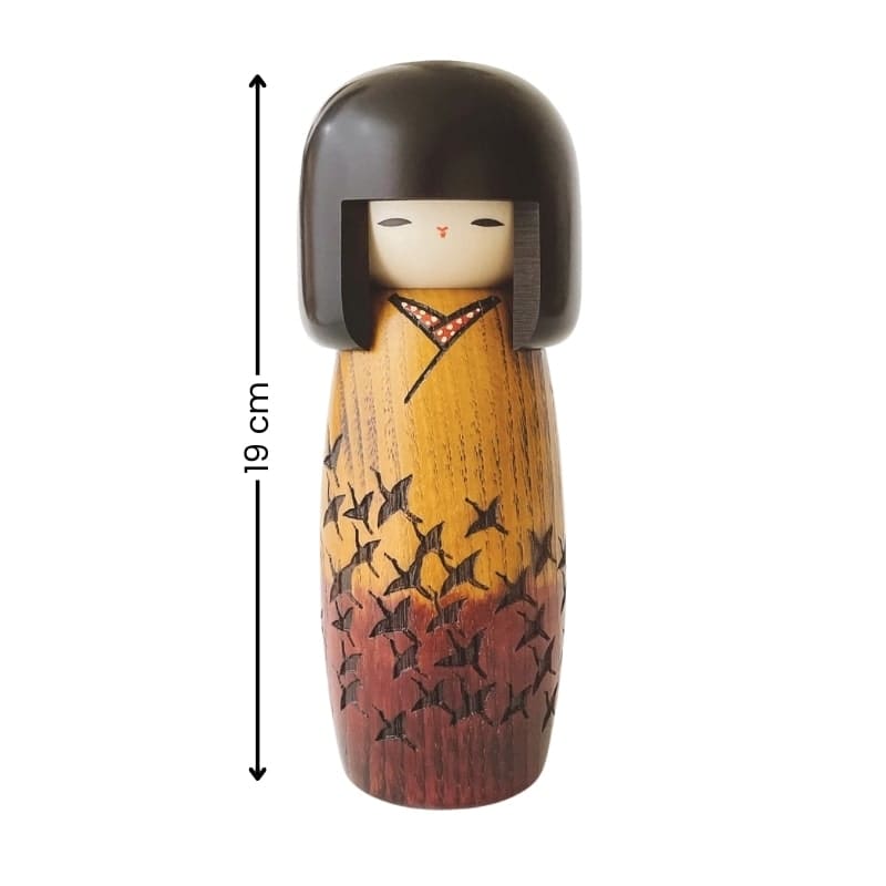 Tsuru no Mai Kokeshi-dukke