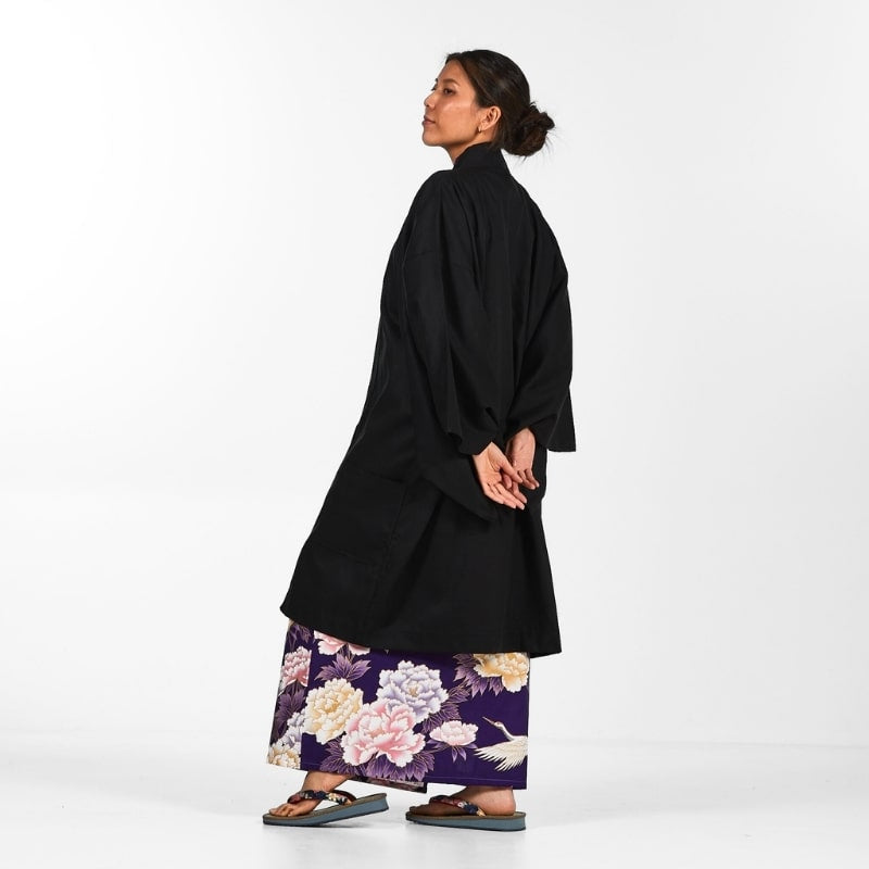 Unisex japansk haori-jakke Én størrelse