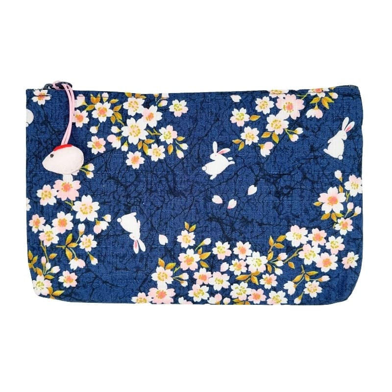 Usagi Sakura japansk koblingstaske blå