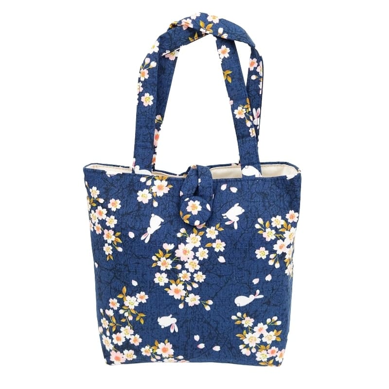 Usagi Sakura japansk taske blå