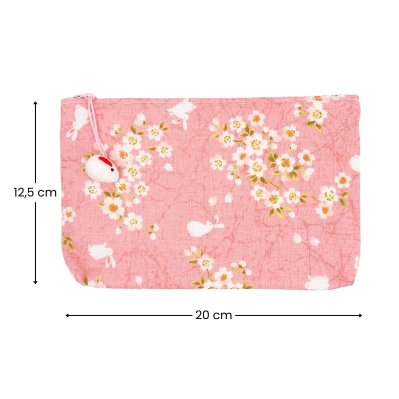 Usagi Sakura Pink japansk koblingstaske