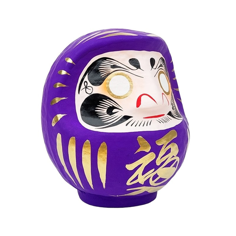 Violet japansk daruma - 9 til 15 cm