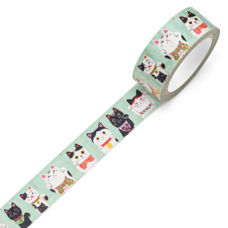 Washi-Tape - Maneki Neko