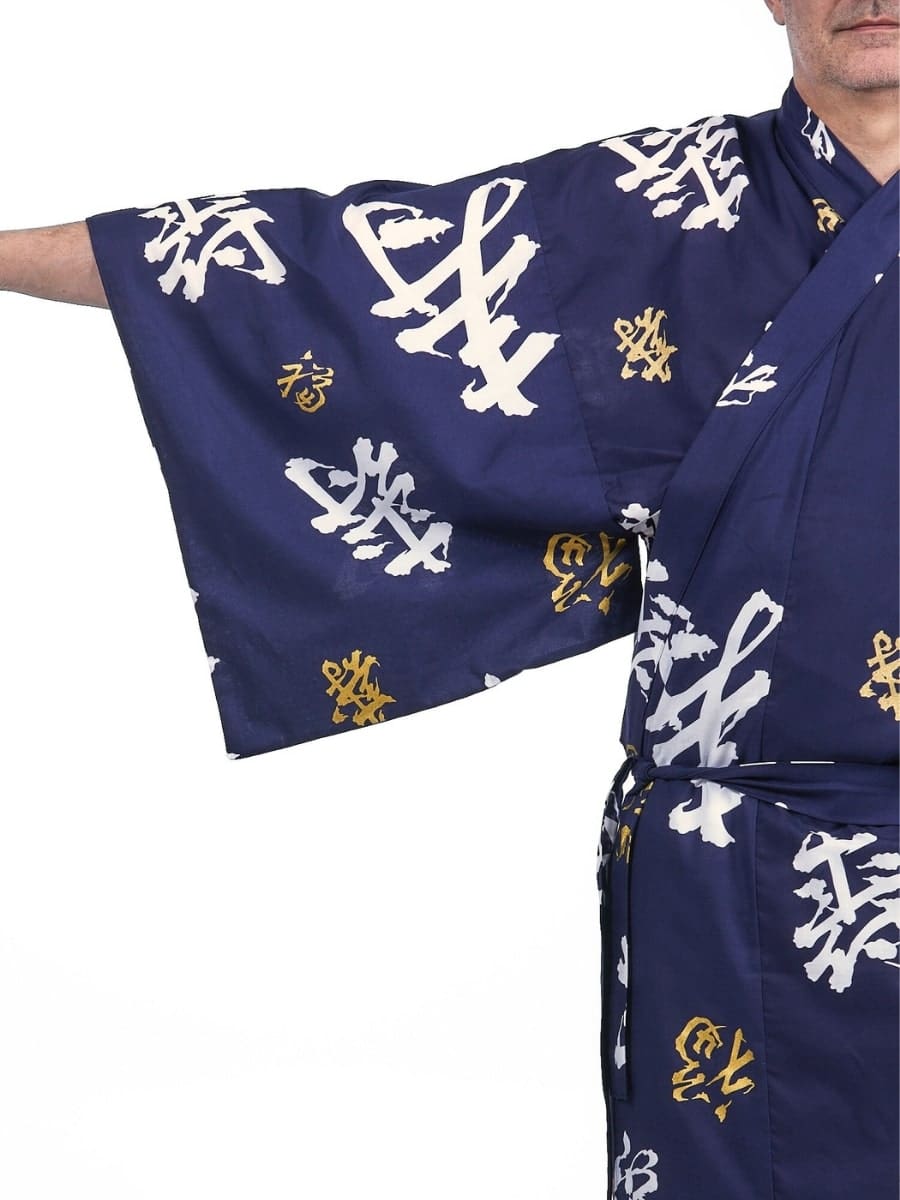 Yukata Kimono Kotobuki til mænd