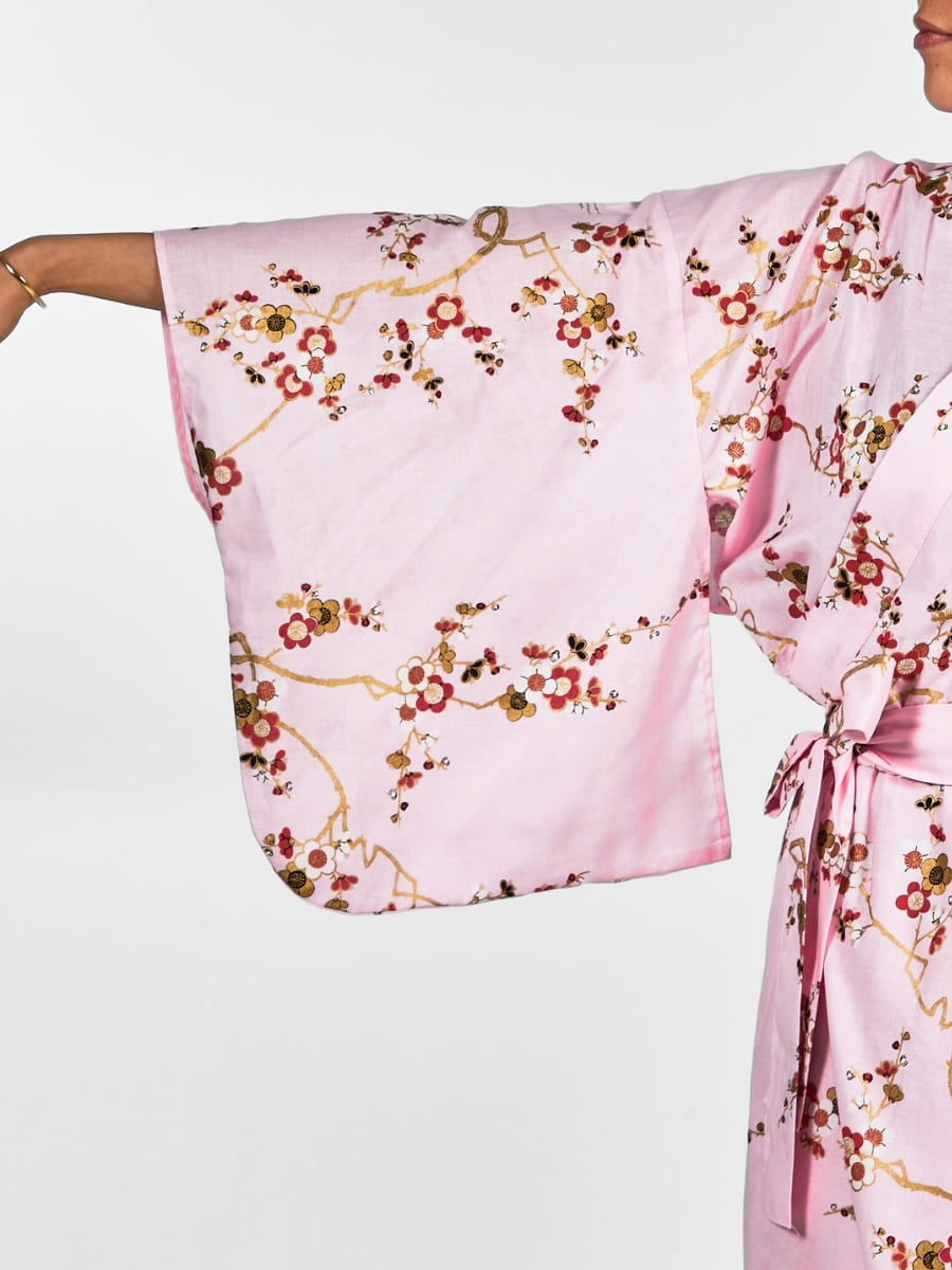 Yukata Kimono til kvinder Ōgonbai