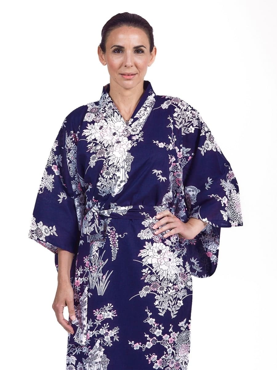 Yukata Kimono til kvinder Peony & Geisha