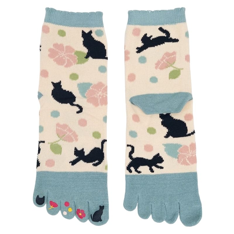 Yumemi Neko 5-finger-strømper EU 36-39